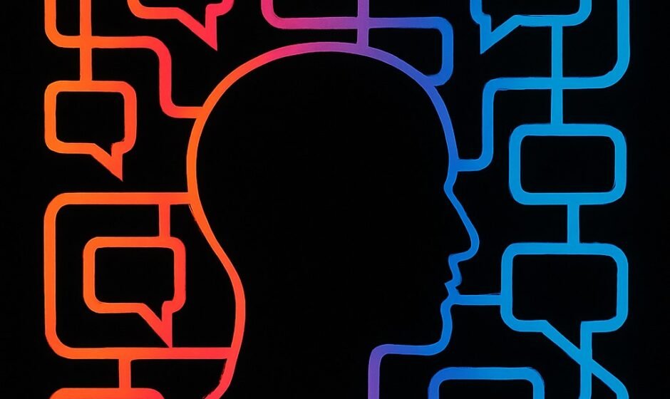 Illustration of Incestflox echo chamber affecting online communities