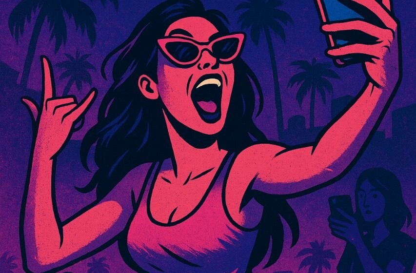 Unfiltered moments from the wild world of social media influencers in 2025