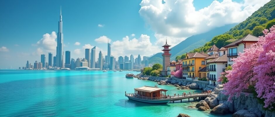 Best places to travel in 2025 with global destinations and scenic landscapes