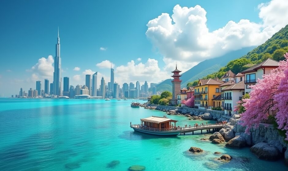 Best places to travel in 2025 with global destinations and scenic landscapes