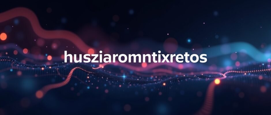 Husziaromntixretos concept representing digital identity and innovation