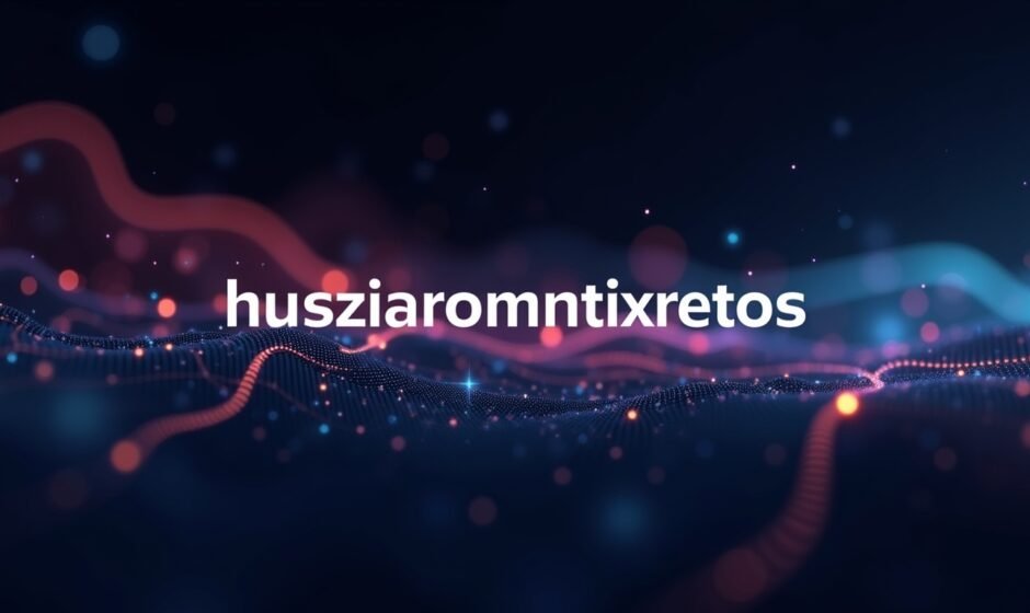 Husziaromntixretos concept representing digital identity and innovation